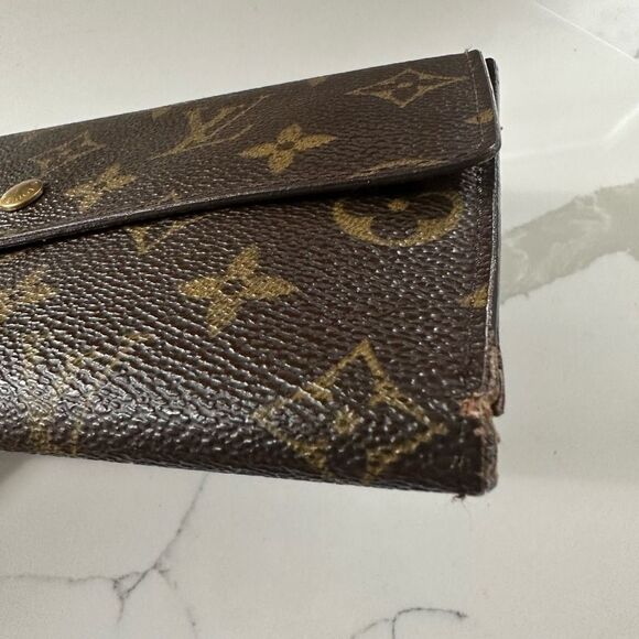 Vintage Louis Vuitton Monogram Porte Tresor International Long Wallet - Picture 11 of 12